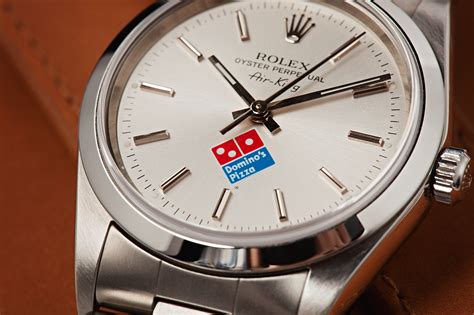 rolex air king dominos pizza